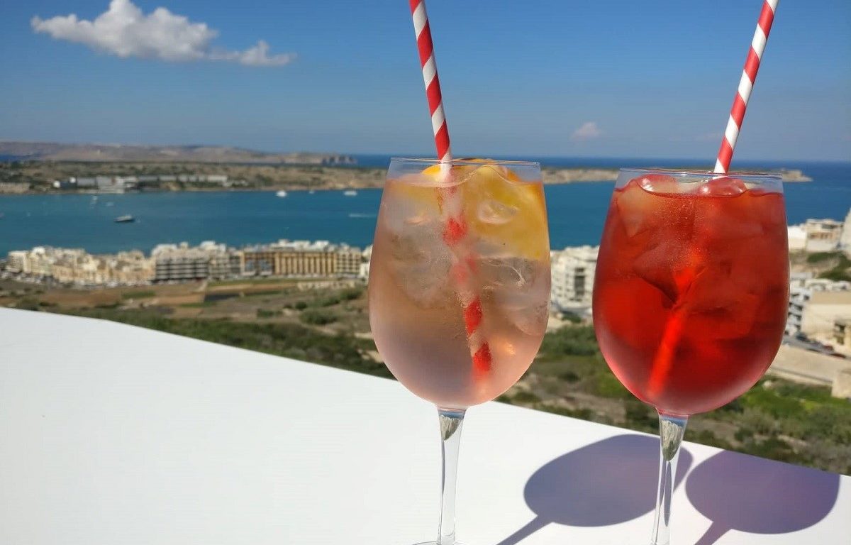 Cocktails with a view