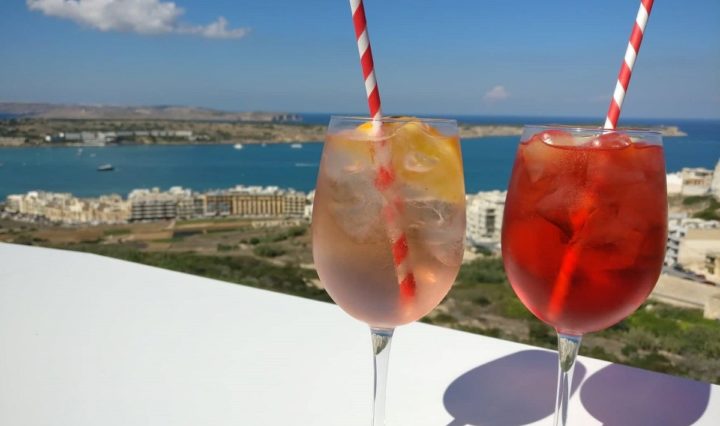 Cocktails with a view