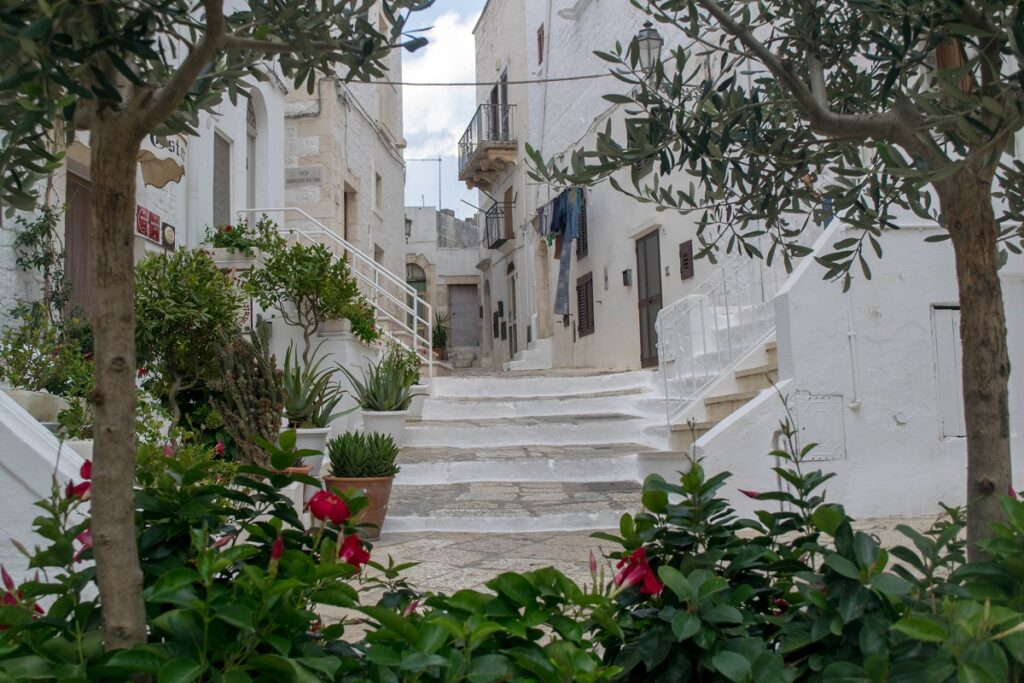 Ostuni and its white-washed buildings