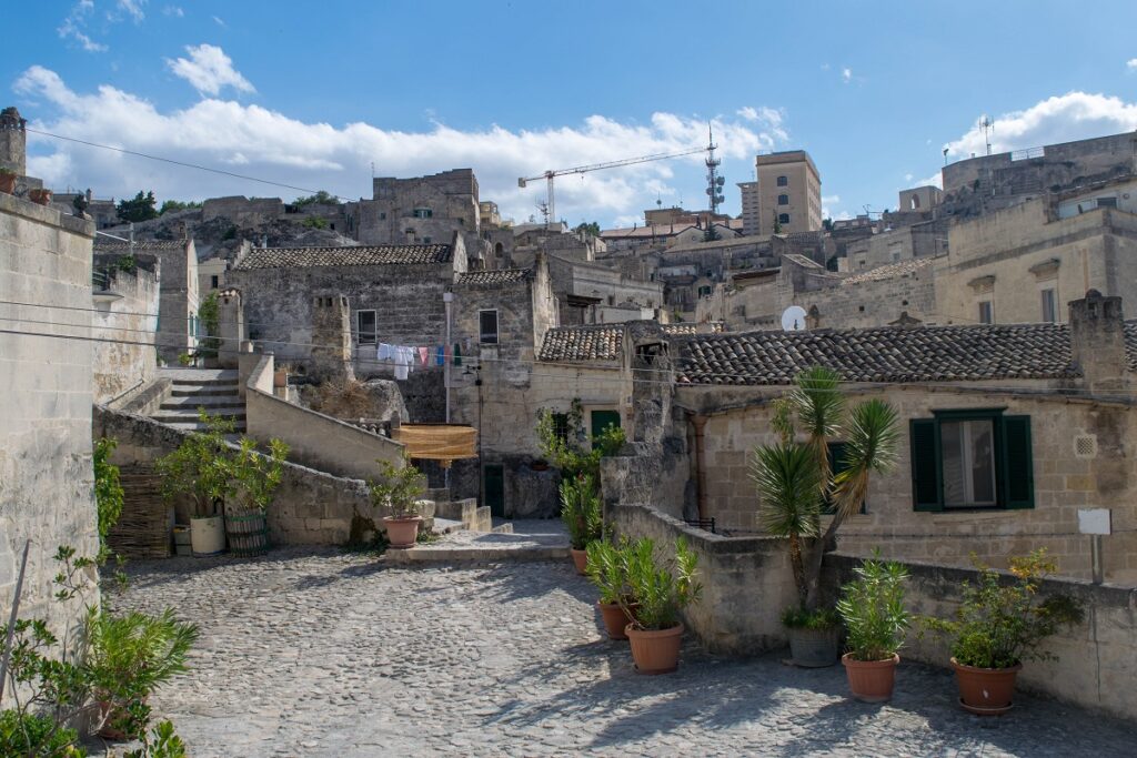 The alleys of Matera