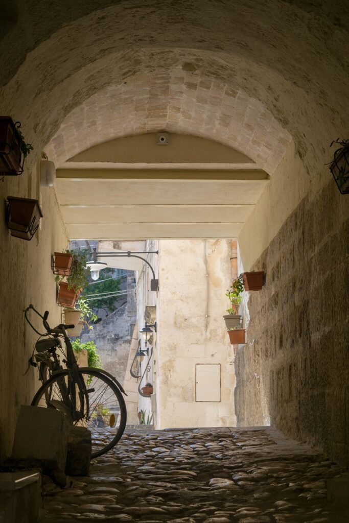 Alley in Matera