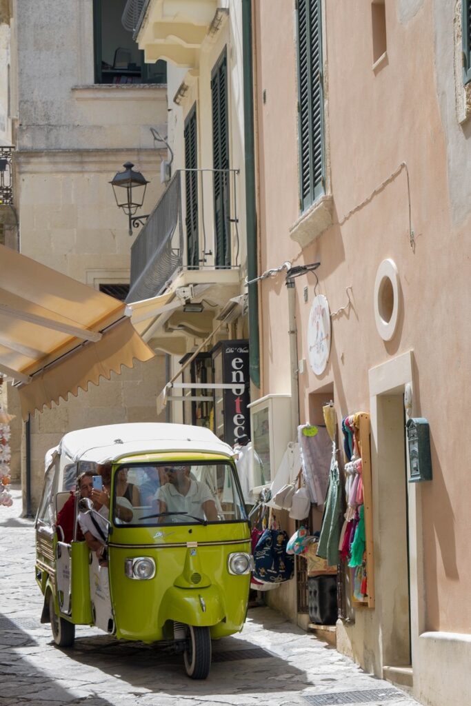 Street life in Otranto